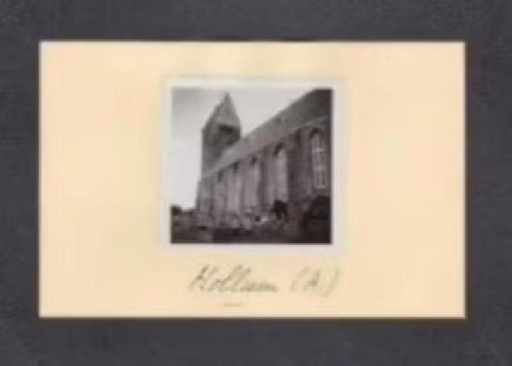 Foto Hollum Friesland Ameland Kerk Graven Jaren 30., Foto, Ophalen of Verzenden, Zo goed als nieuw, Gebouw