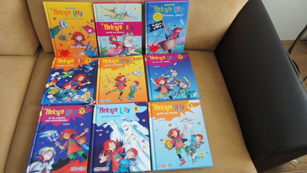 9x Heksje Lilly - Knister, Boeken, Ophalen of Verzenden, Zo goed als nieuw, Knister, Fictie algemeen