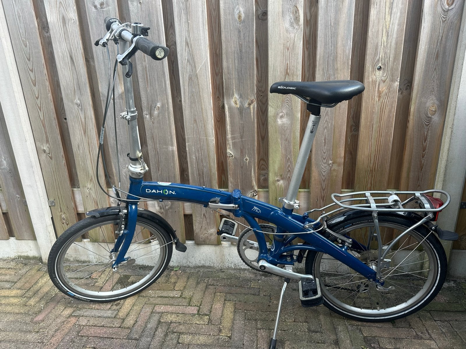 Dahon vouwfiets - 7 versnellingen - Zo goed als nieuw, Ophalen, 20 inch of meer, Gebruikt, Velgrem