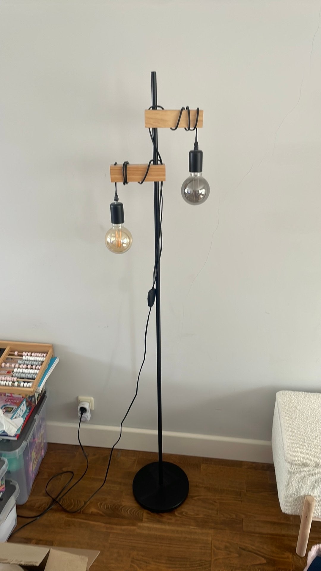 Vloerlamp, Ophalen, Zo goed als nieuw, 150 tot 200 cm