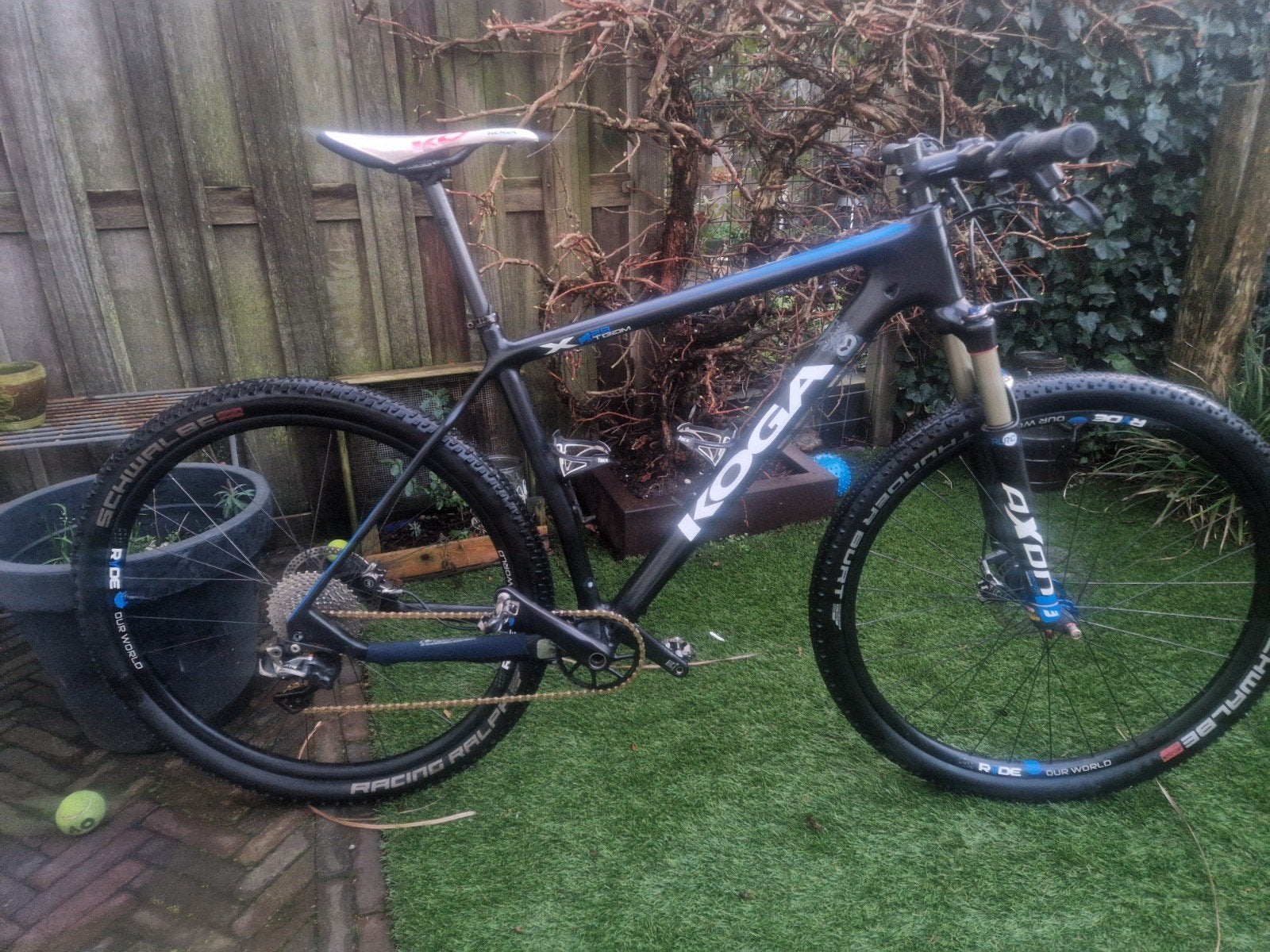 Koga K29 Team Carbon Mountainbike - Dirty Bikes Custom, Hardtail, Heren, Zo goed als nieuw, Schijfrem
