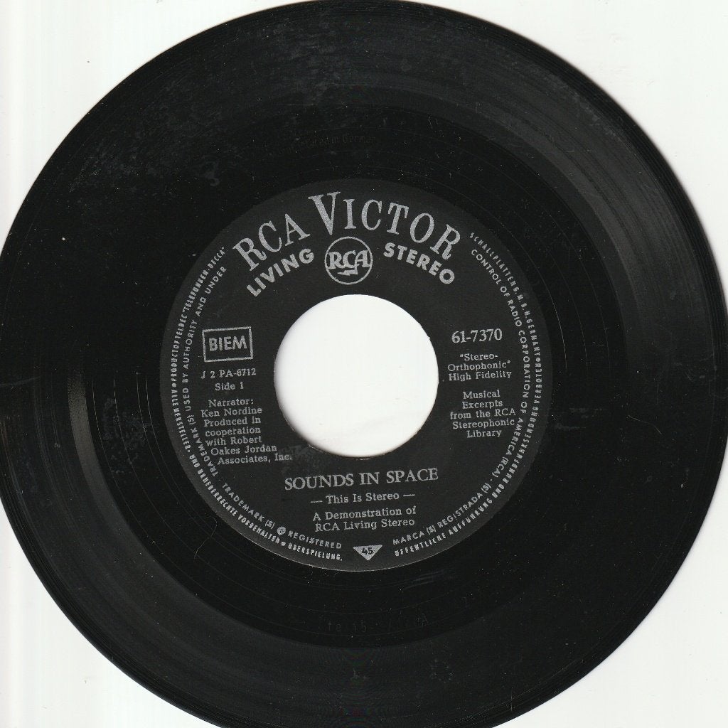 Sounds In Space -Demonstration Record of RCA Living Stereo, Audio, Tv en Foto, Platenspelers, Ophalen, Gebruikt, Thorens