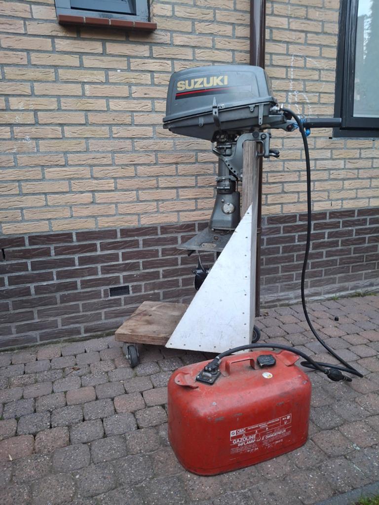 Suzuki 6pk buitenboordmotor in prima staat, Ophalen, Gebruikt, 5 tot 10 pk, Buitenboordmotor