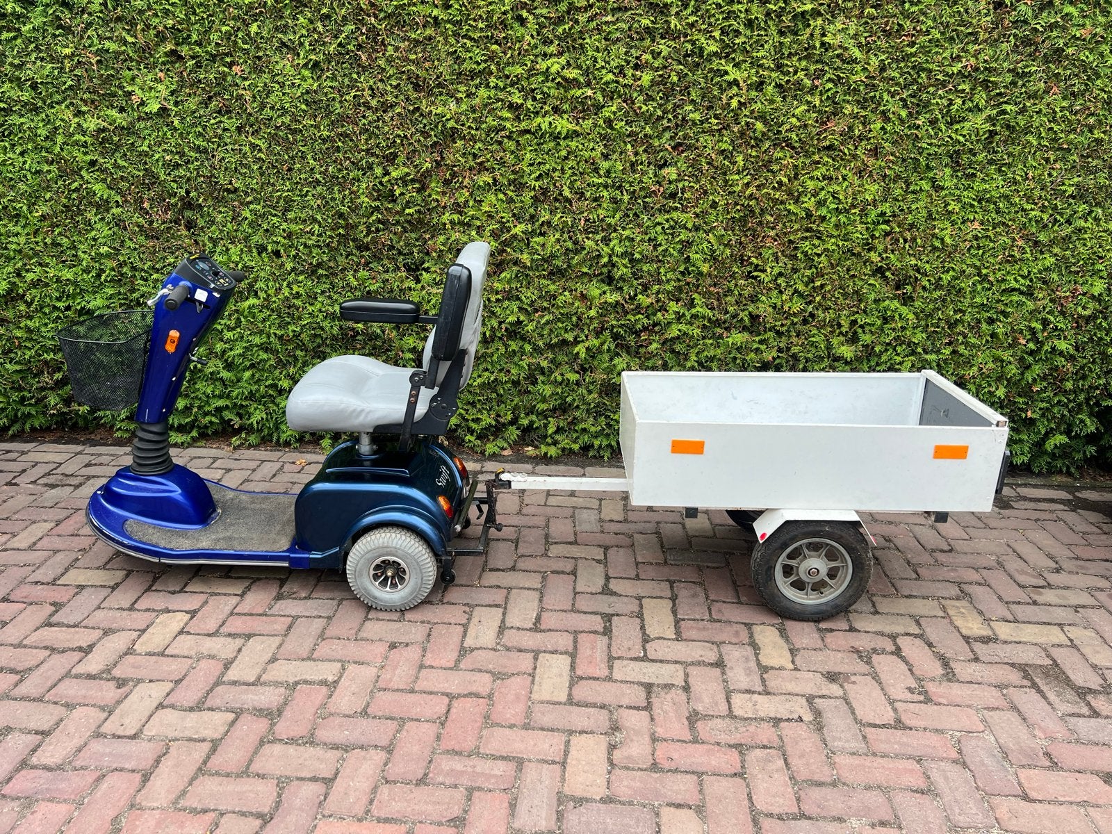 Sterling swift scootmobiel met aanhanger, Ophalen, 16 t/m 25 km, Sterling, 11 t/m 15 km/u