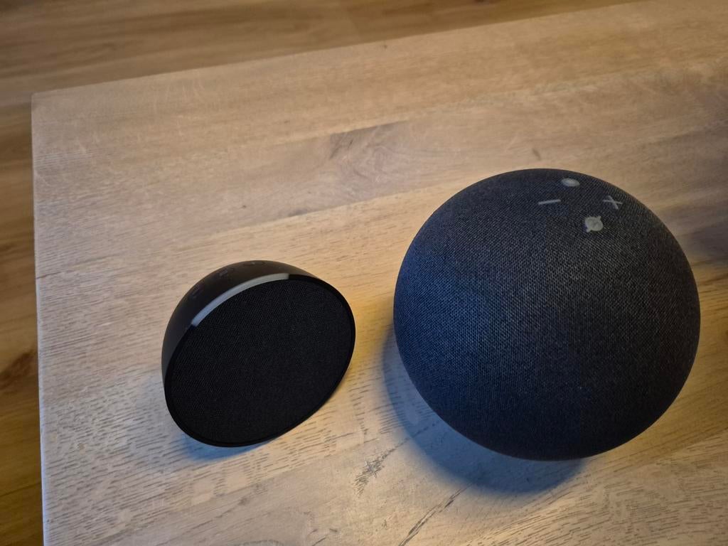 Amazon Echo 4e generatie en Echo Pop, Audio, Tv en Foto, Luidsprekers, Overige typen, Minder dan 60 watt, Overige merken, Ophalen of Verzenden