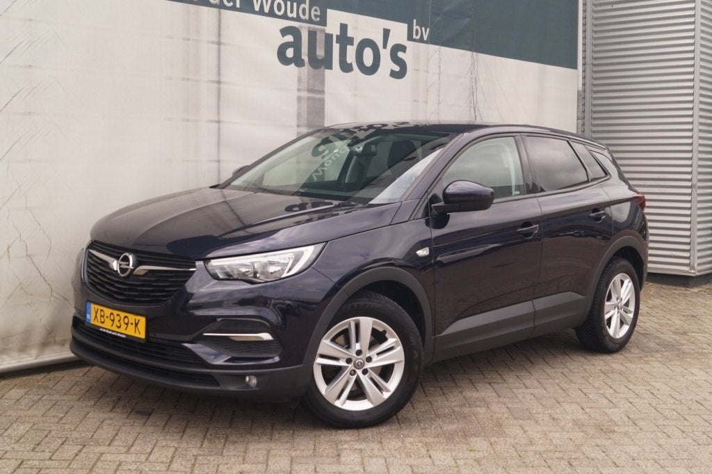 Opel Grandland X 1.6 CDTi 120pk Online Edition -LEER-NAVI-EC, Auto's, Voorwielaandrijving, Dealer onderhouden, Gebruikt, 4 cilinders