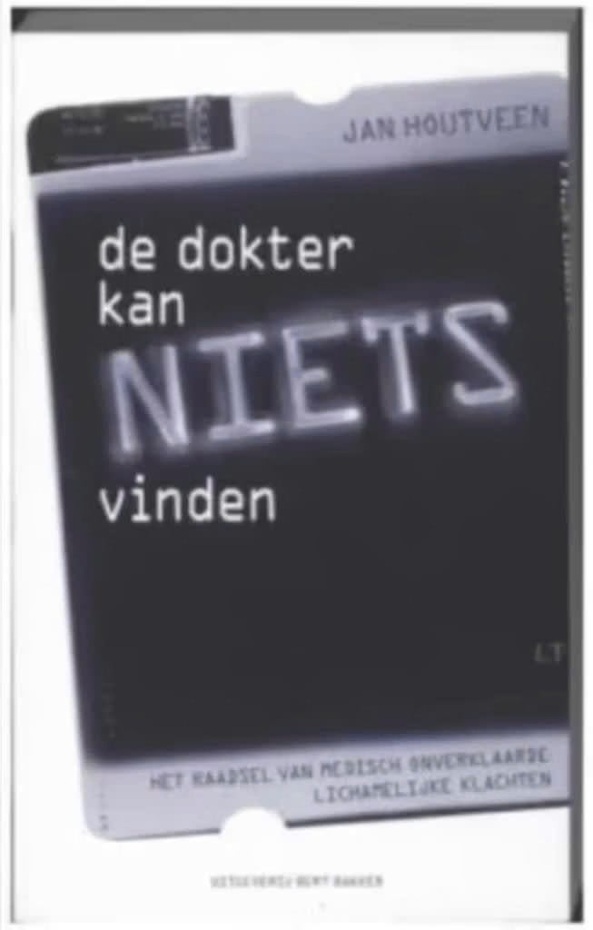 De dokter kan niets vinden (Jan Houtveen), Boeken, Ophalen of Verzenden, Zo goed als nieuw