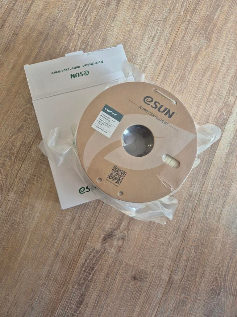 Esun ABS+HS filament naturel 1.75mm 1kg, Ophalen, Nieuw