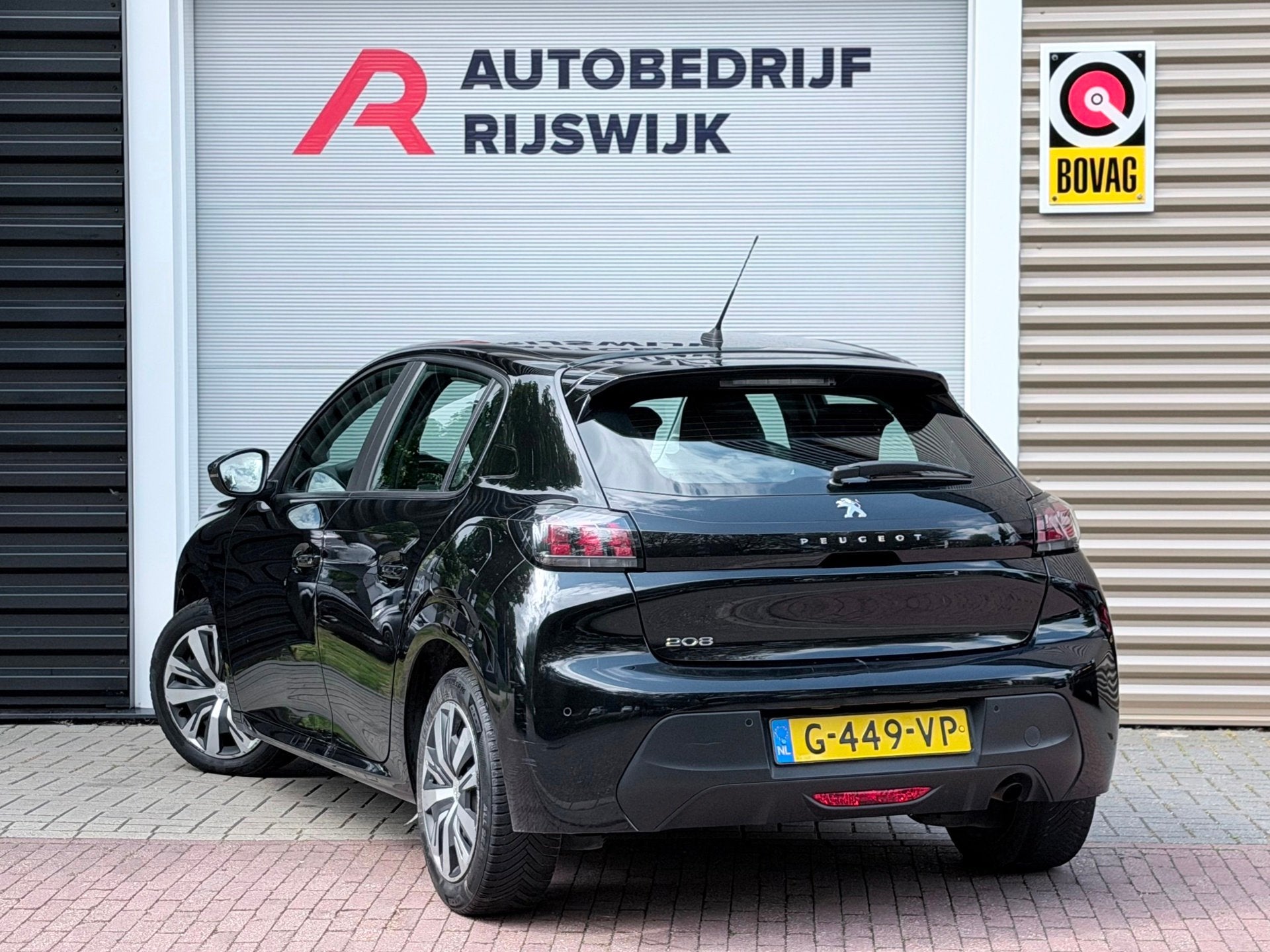 Peugeot 208 1.2 PureTech Blue Lease Active, Auto's, Voorwielaandrijving, Euro 6, 1199 cc, Zwart