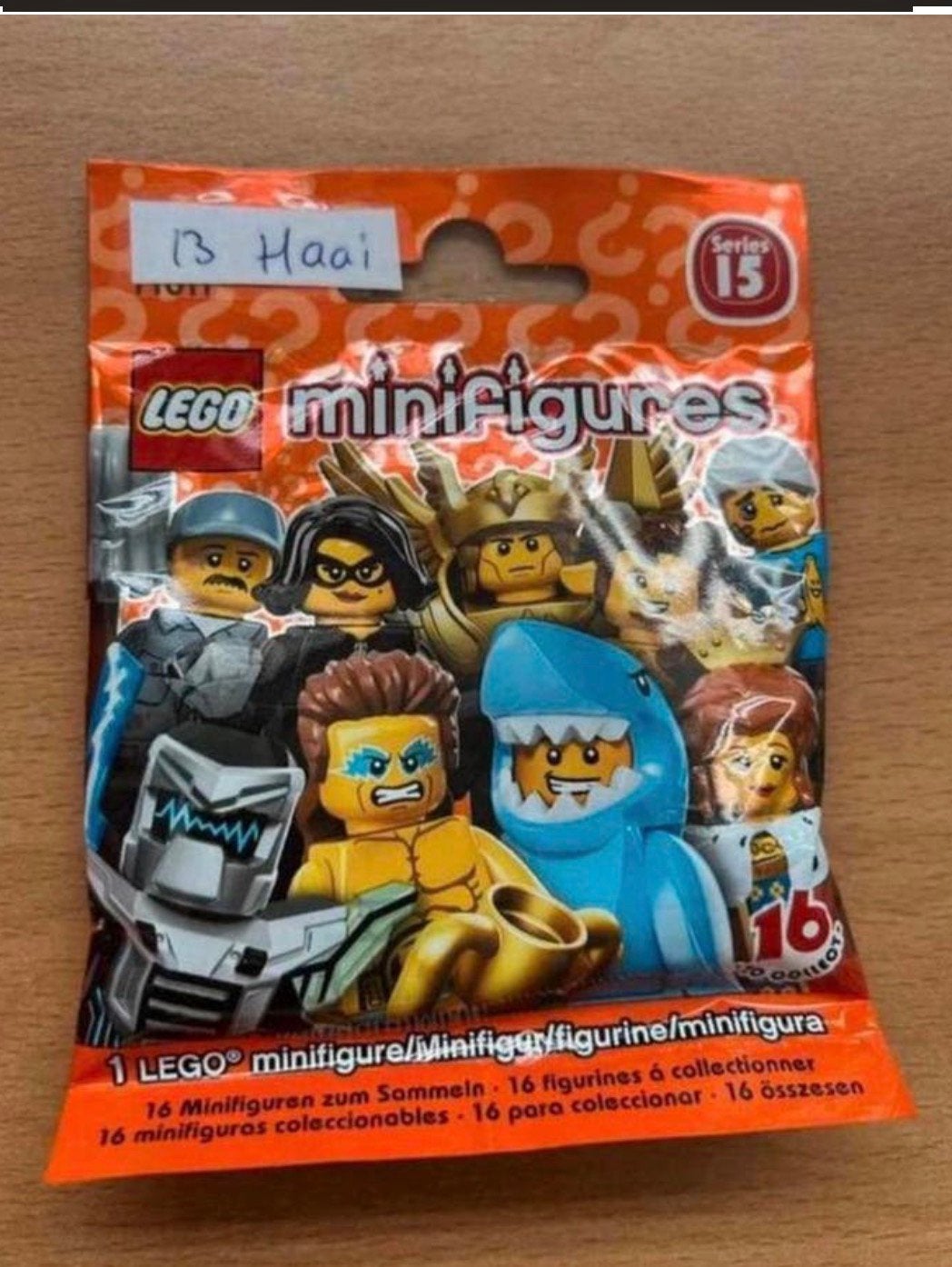 Lego minifigures 71011 serie 15 haai shark suit guy Nieuw, Lego, Nieuw, Ophalen of Verzenden, Minifiguur