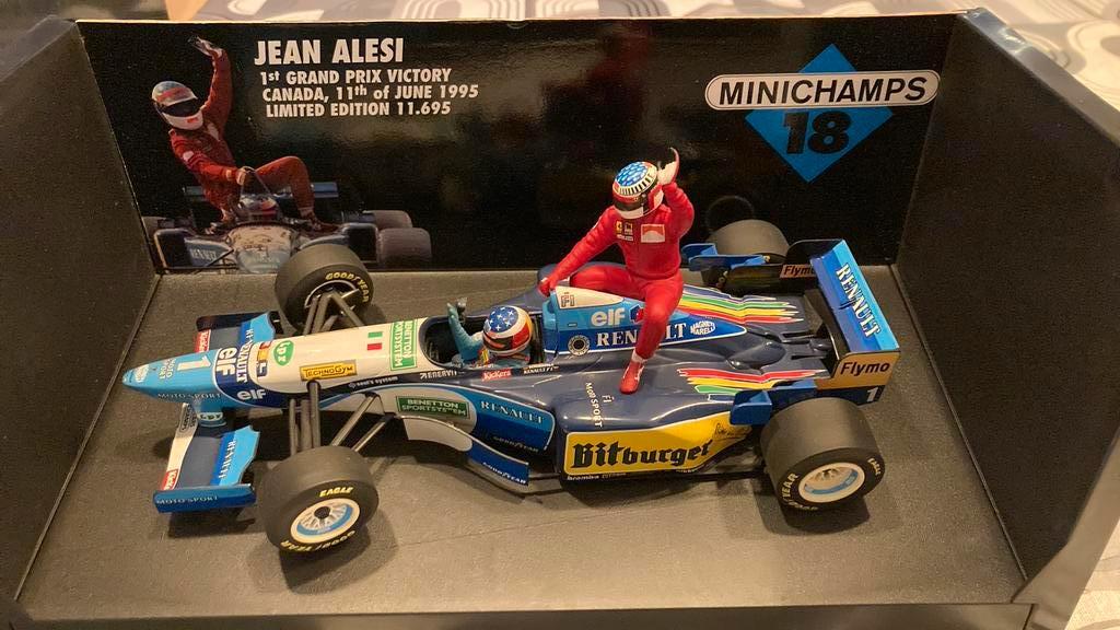 Formule 1 first GP victory Jean Alesi, Ophalen of Verzenden, Zo goed als nieuw, MiniChamps