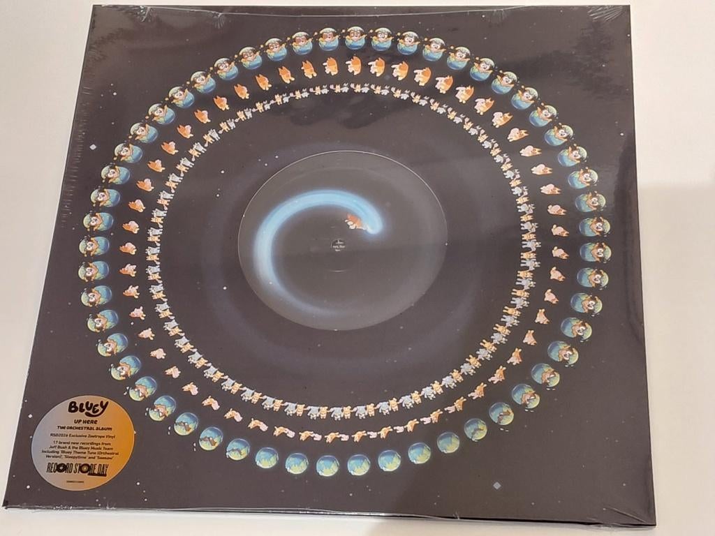 Bluey Up Here Zoetrope Picture Disc RSD 2026, Cd's en Dvd's, Vinyl | Rock, Ophalen of Verzenden, Nieuw in verpakking, Overige formaten