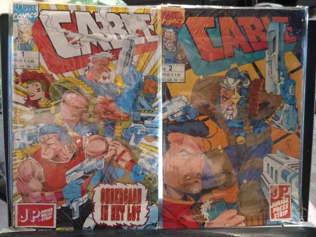 9x Cable (Junior Press)in nieuwstaat 10 euro weg is weg, Meerdere comics, Ophalen of Verzenden, Nieuw, Europa
