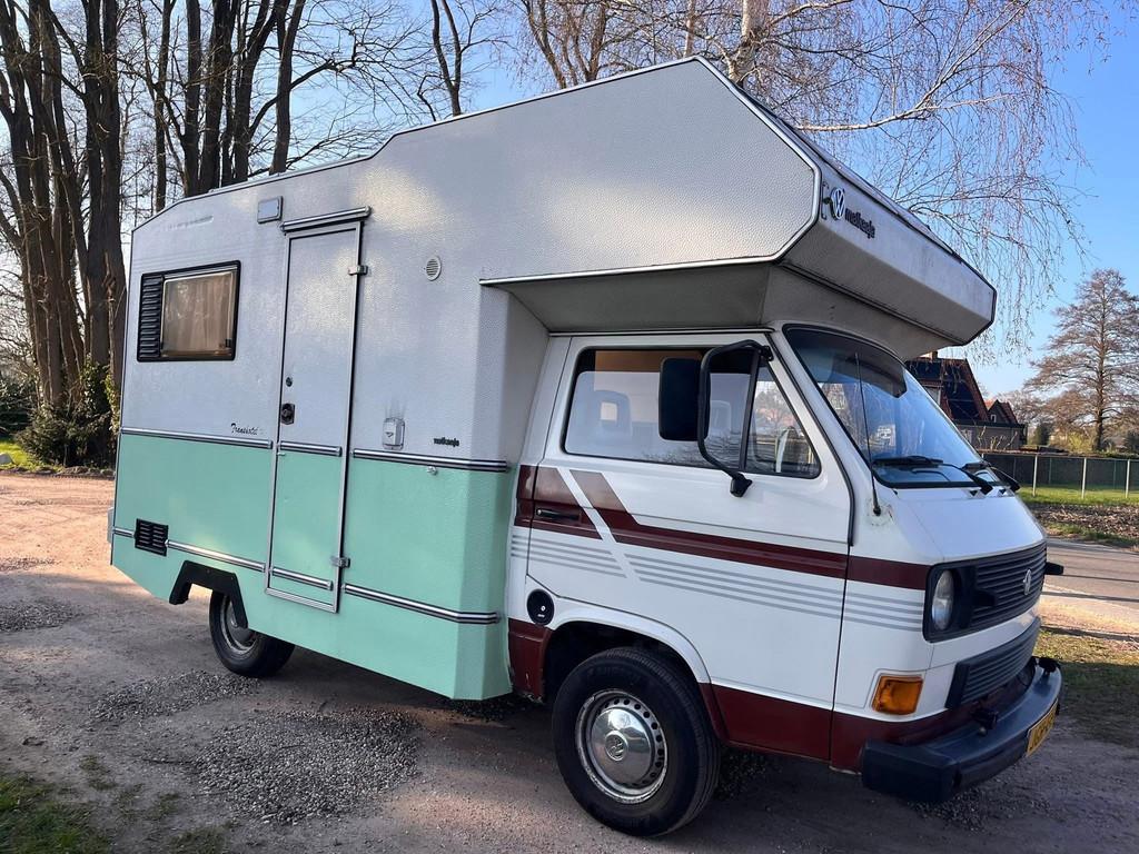 Volkswagen Camper kampeerauto T3, Auto's, Volkswagen, Bedrijf, Te koop, Overige modellen, Diesel, Overige carrosserieën, Handgeschakeld