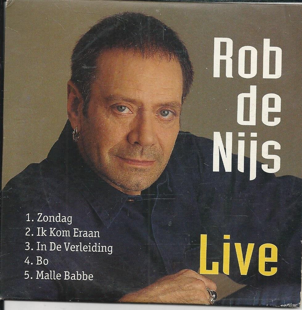 Rob de Nijs - Live, Ophalen of Verzenden, Nieuw in verpakking, Nederlandstalig