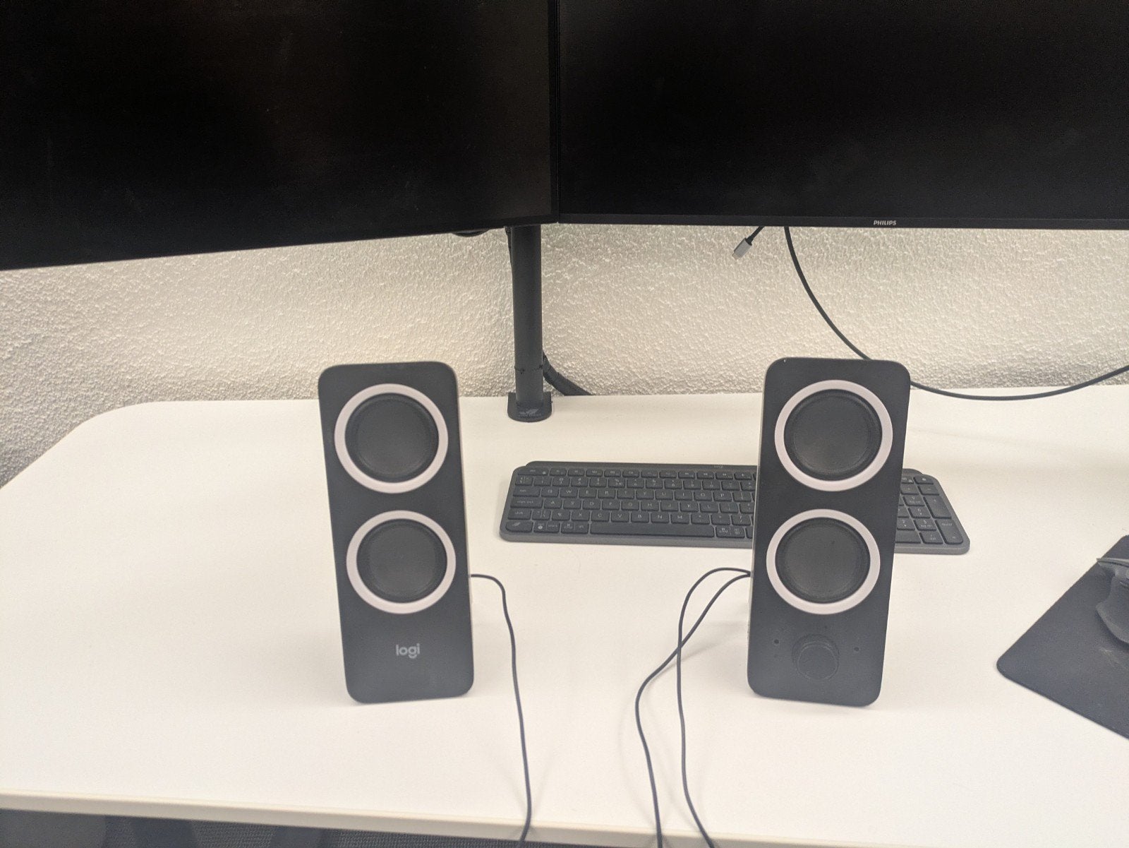 Logi PC Speakers - Stereo Set, AUX, Computers en Software, Ophalen of Verzenden, Gebruikt, Audiokanaal 2, Logi
