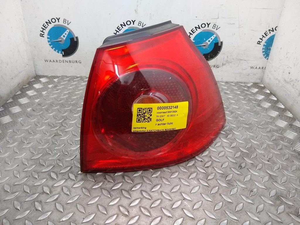 VOLKSWAGEN GOLF 1.4 TSI GT SPORT BNS ACHTERLICHT R 2007, Ophalen of Verzenden, Gebruikt, Stiba lid