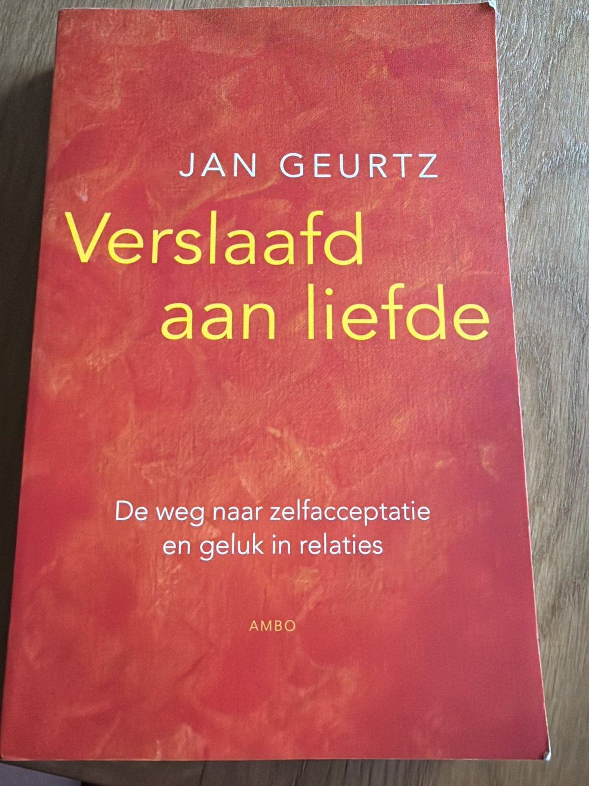 WKR.  Jan Geurtz - Verslaafd aan liefde, Boeken, Psychologie, Ophalen of Verzenden, Zo goed als nieuw, Jan Geurtz, Overige onderwerpen