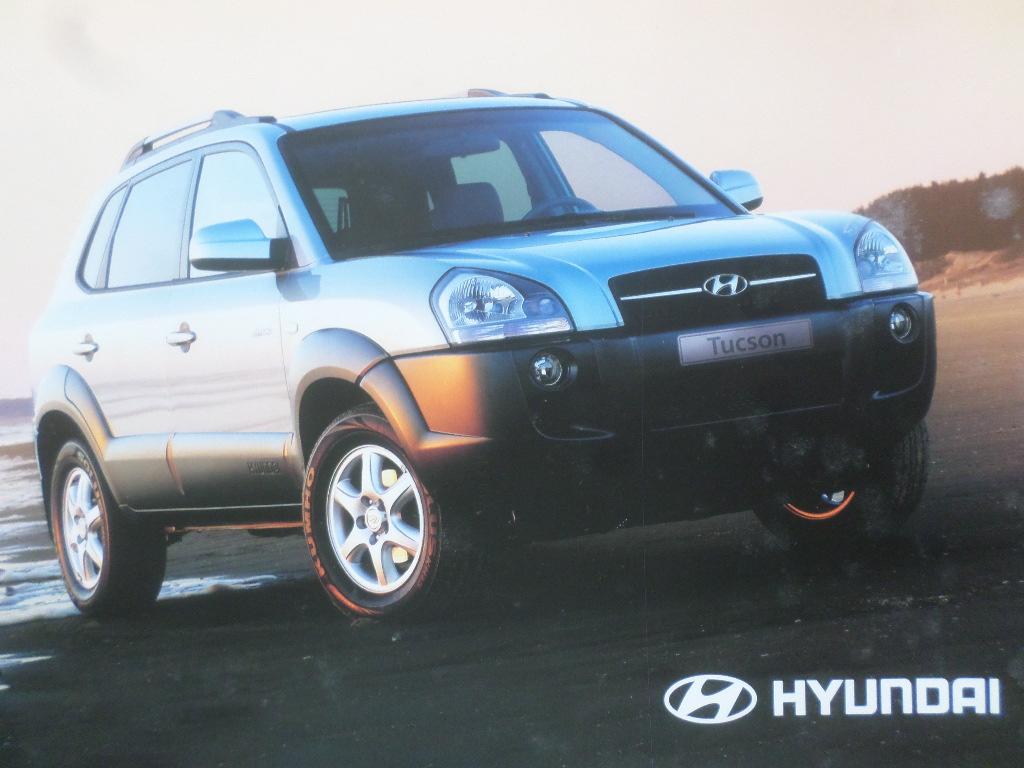 Hyundai Tucson Brochure, Ophalen of Verzenden, Zo goed als nieuw, Overige merken
