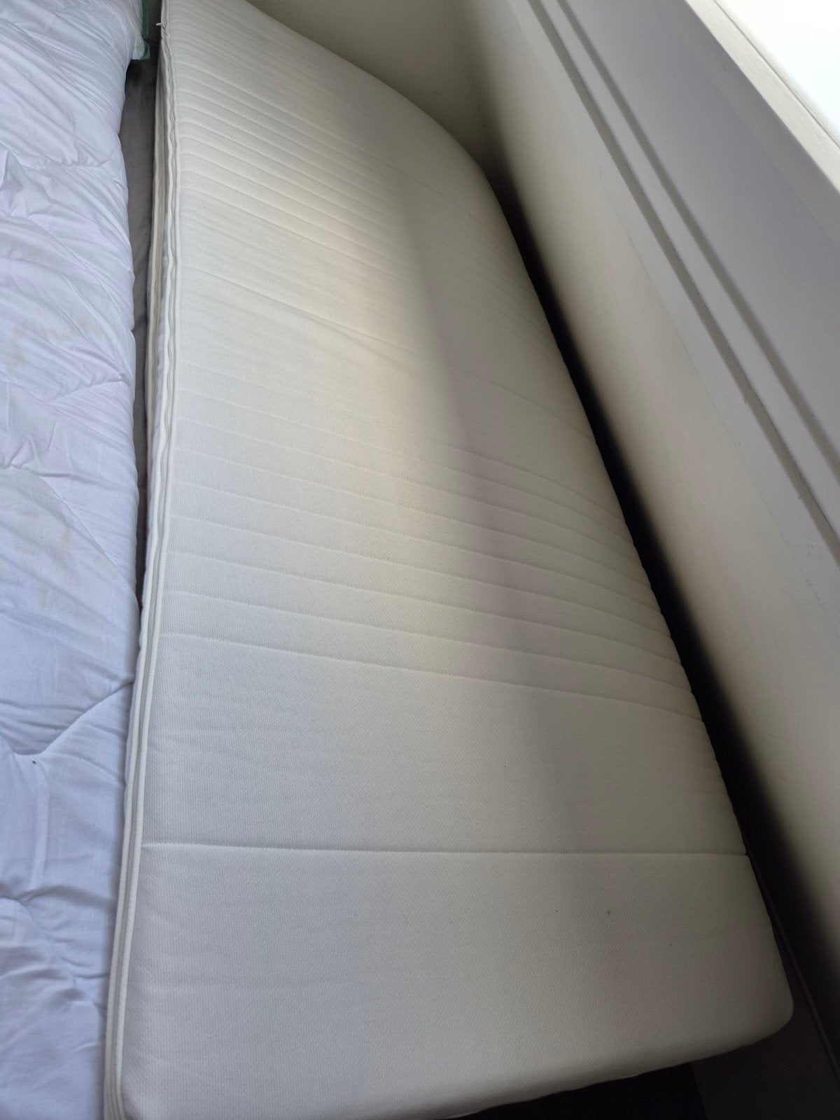2x IKEA TUSSÖY matras toppers - Zo goed als nieuw, 90 cm, Eenpersoons, Ophalen of Verzenden, Zo goed als nieuw