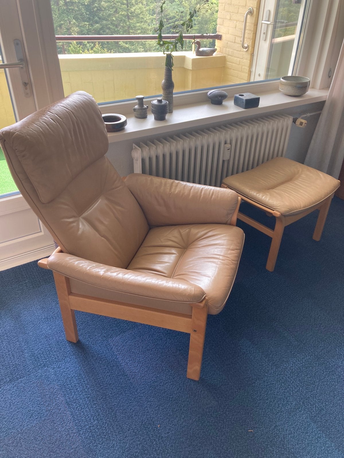 Scandinavisch design Gote Mobel. Verstelbare fauteuil, Huis en Inrichting, Ophalen, Gebruikt, Scandinavisch vintage, 50 tot 75 cm
