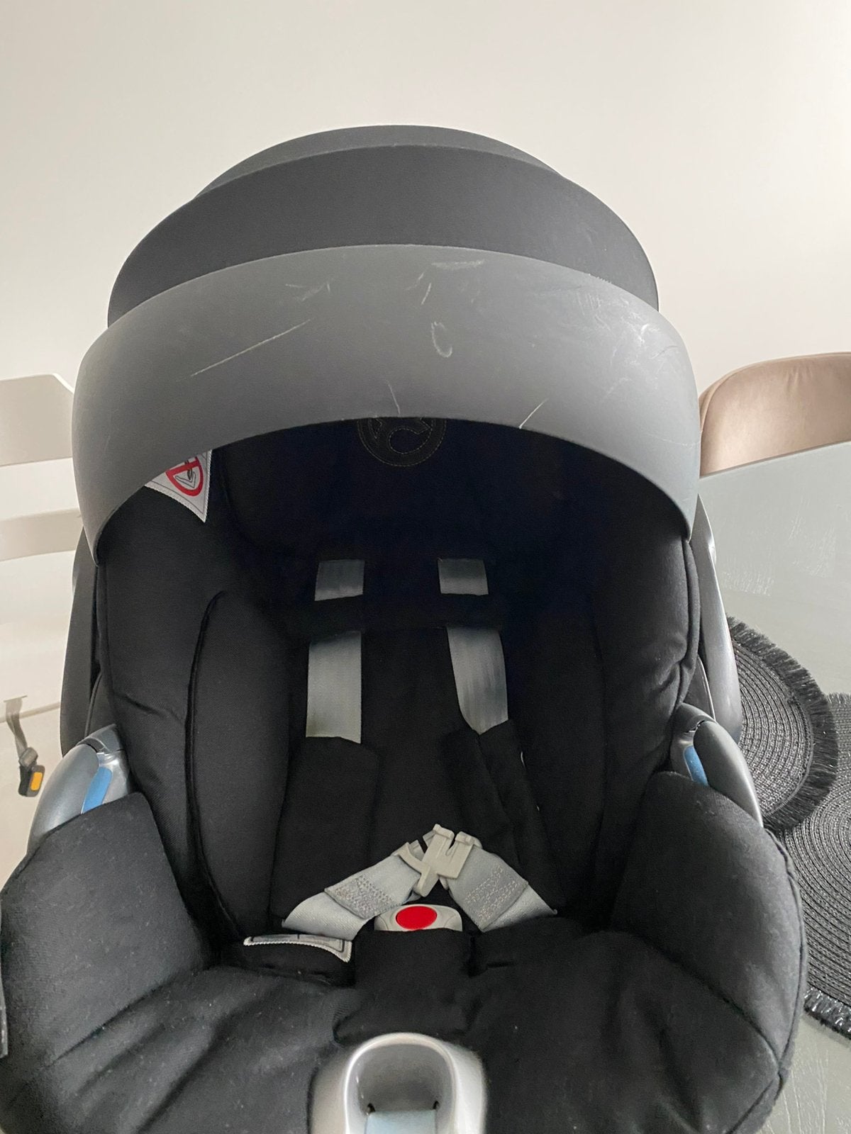 Cybex Autostoel Cloud T I Size Sepia Black, Verstelbare rugleuning, Gebruikt, Isofix, 0 t/m 13 kg