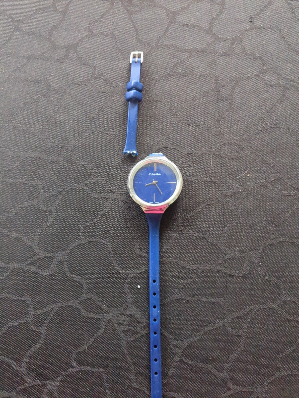 Te koop gevraagd: Calvin Klein horloge - Blauw, Ophalen, Staal, Overige merken