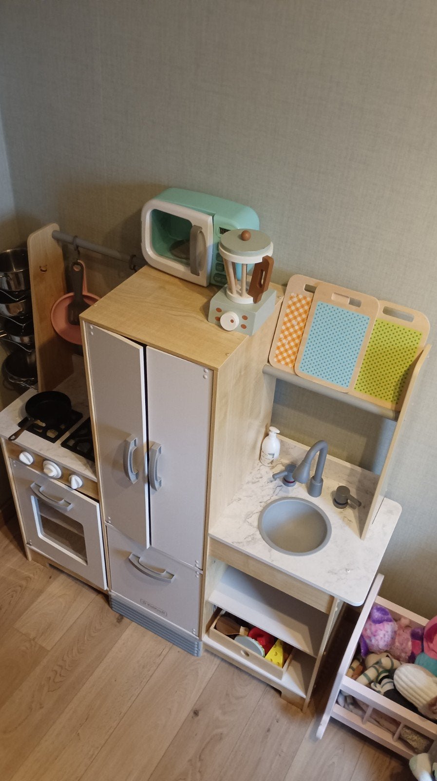Nette kidkraft speel keuken 100x100cm, Ophalen, Gebruikt, Hout, Speelkeuken