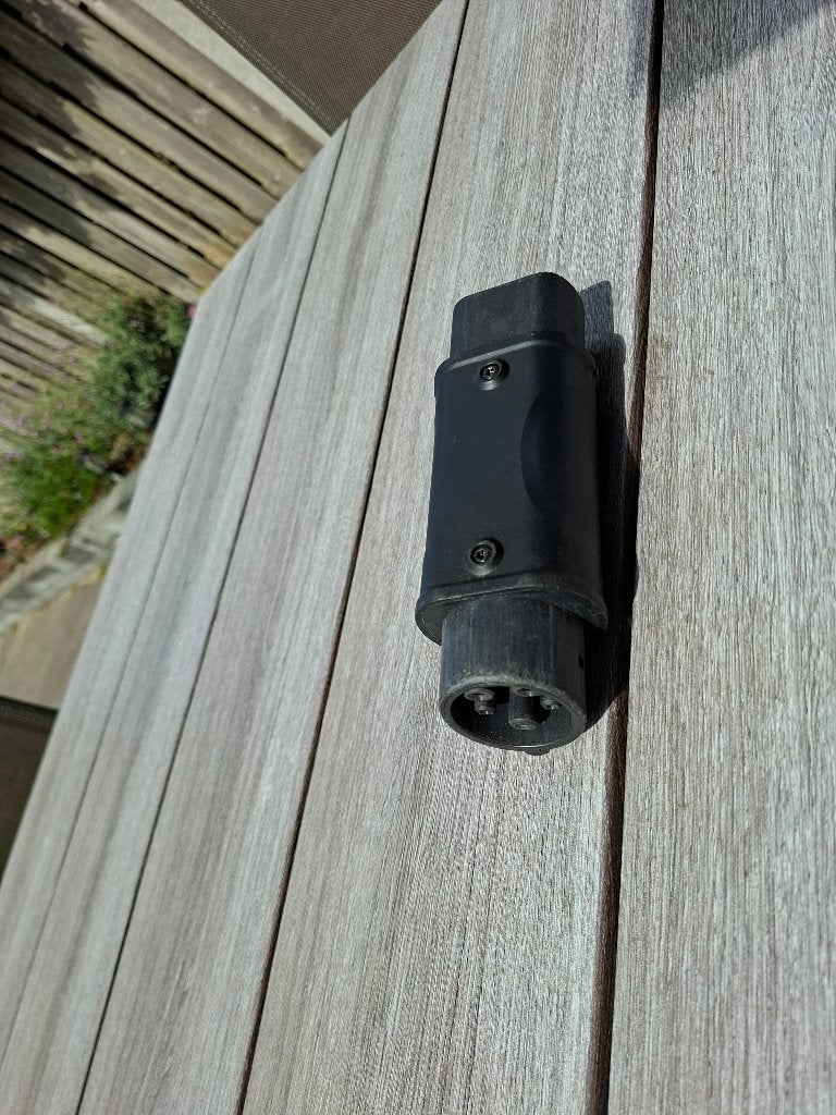 EV Koppelstuk laadadapter van type 2 naar 1, Ophalen of Verzenden, Gebruikt, Laadkabel