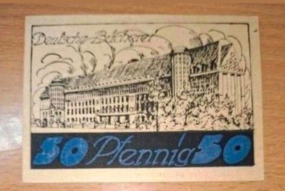 Duits Notgeld Leipzig Noodgeld, Ophalen of Verzenden, Duitsland