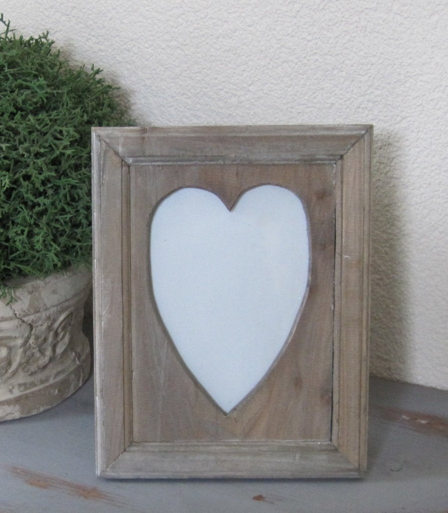 Brocante fotolijst van steigerhout, Ophalen of Verzenden
