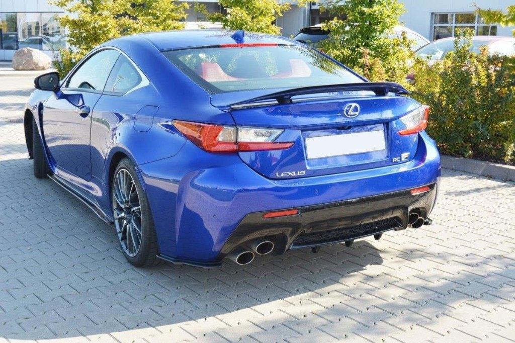 Voorlip sideskirt diffuser spoiler Lexus RCF RC F RC-F 14-18, Ophalen of Verzenden