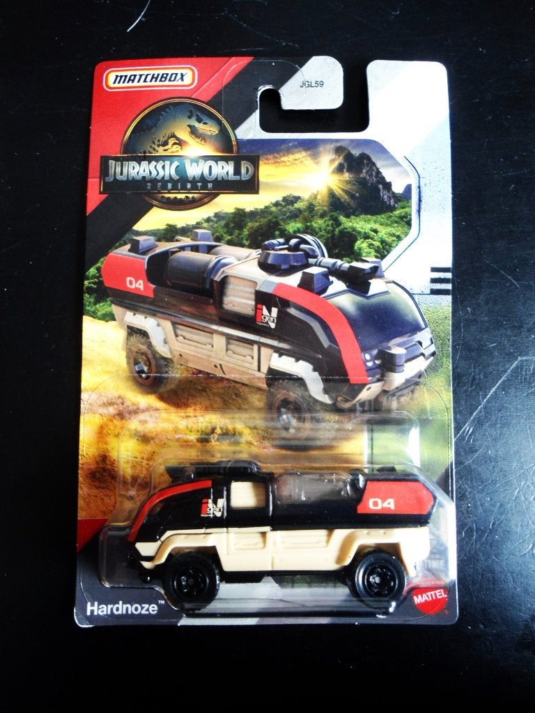Matchbox Jurassic World rebirth Hardnoze 2025, Ophalen, Nieuw, Overige typen