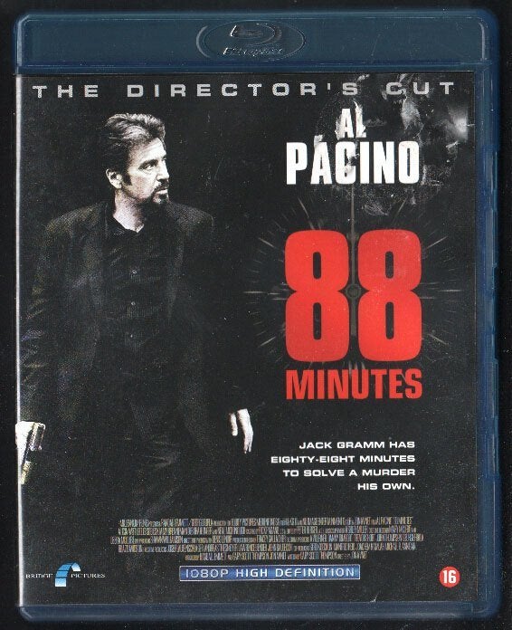 88 Minutes. Blu-ray. LEES!, Cd's en Dvd's, Blu-ray, Vanaf 16 jaar, Nederlands, Film, Ophalen of Verzenden