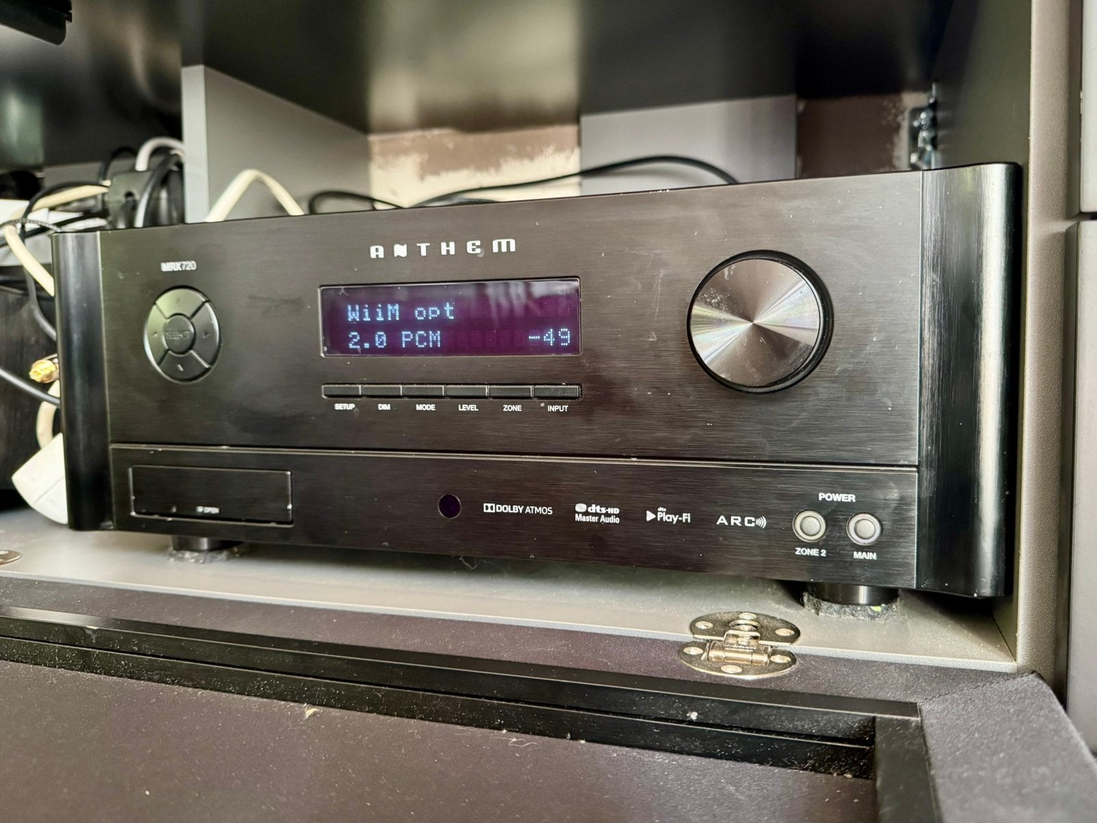 Anthem MRX 720 – 7.2 AV Receiver – ARC – Dolby Atmos, Audio, Tv en Foto, Versterkers en Receivers, Ophalen, Zo goed als nieuw