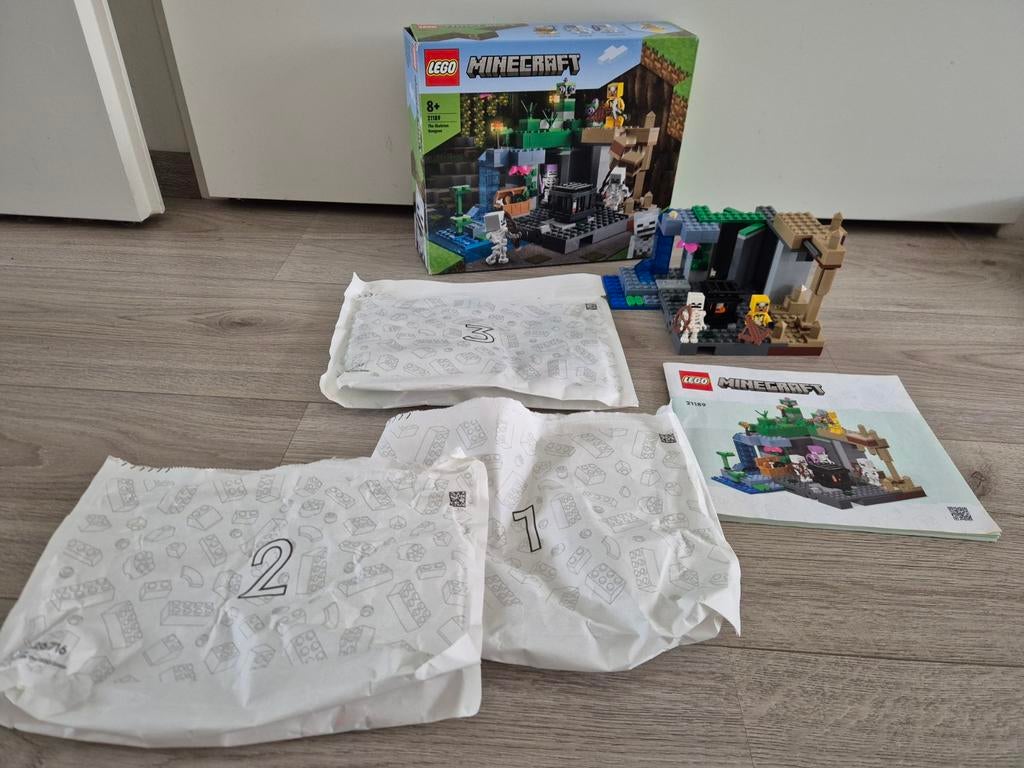 Lego minecraft 21189, Ophalen of Verzenden, Zo goed als nieuw