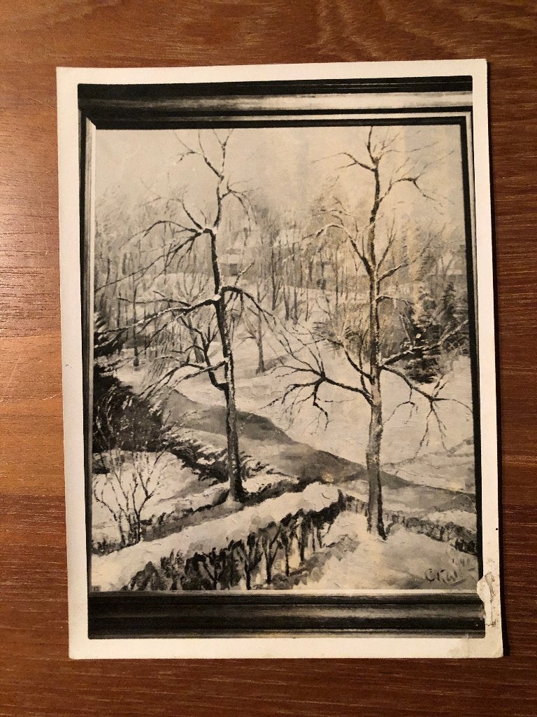 Hilversum 1943 persfoto: 'In het Gooische Museum is een, Tweede Wereldoorlog, Verzenden, Zo goed als nieuw, Overige onderwerpen