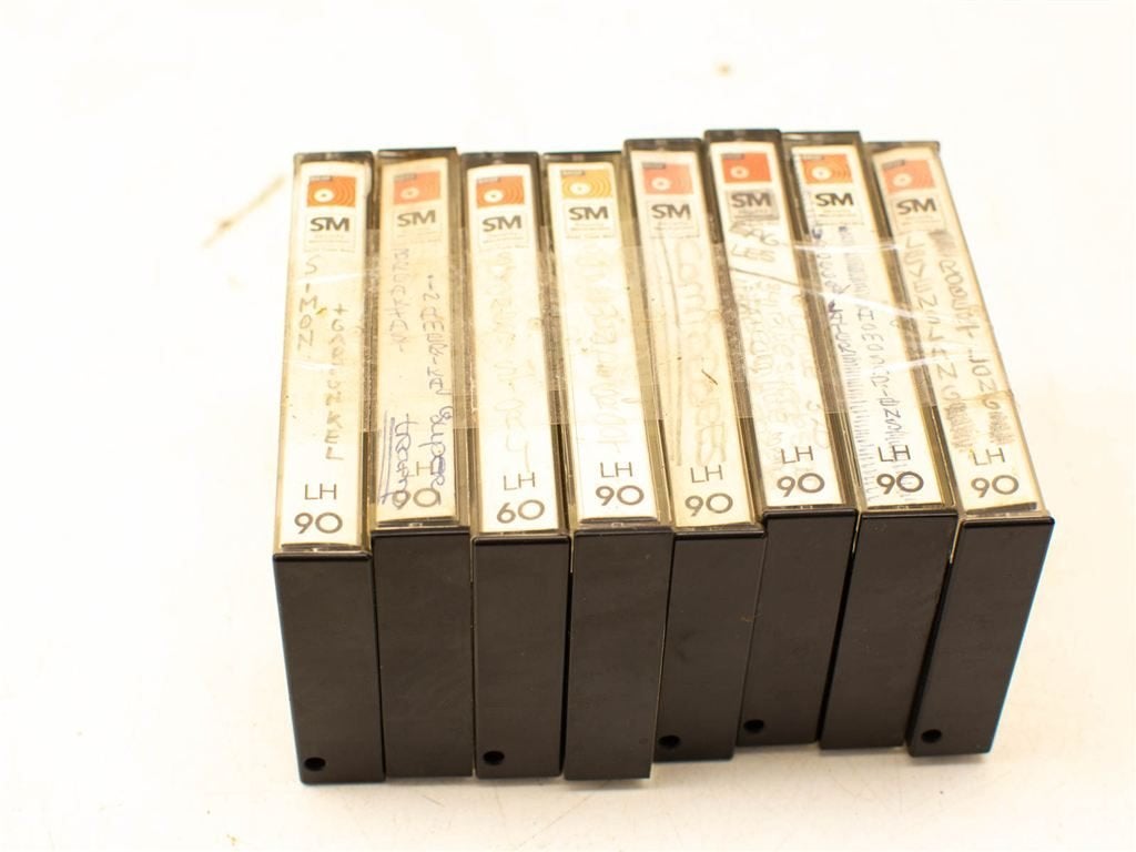 8 Basf cassettebandjes 35889, Ophalen of Verzenden, Gebruikt, Overige genres, 1 bandje