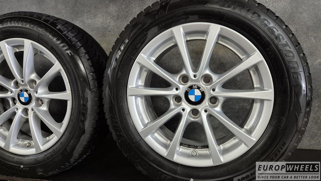 16 inch BMW 3 Serie F30 F31 F32 4 Style 391 winterbanden, Auto-onderdelen, Banden en Velgen, Gebruikt, -, Banden en Velgen, -