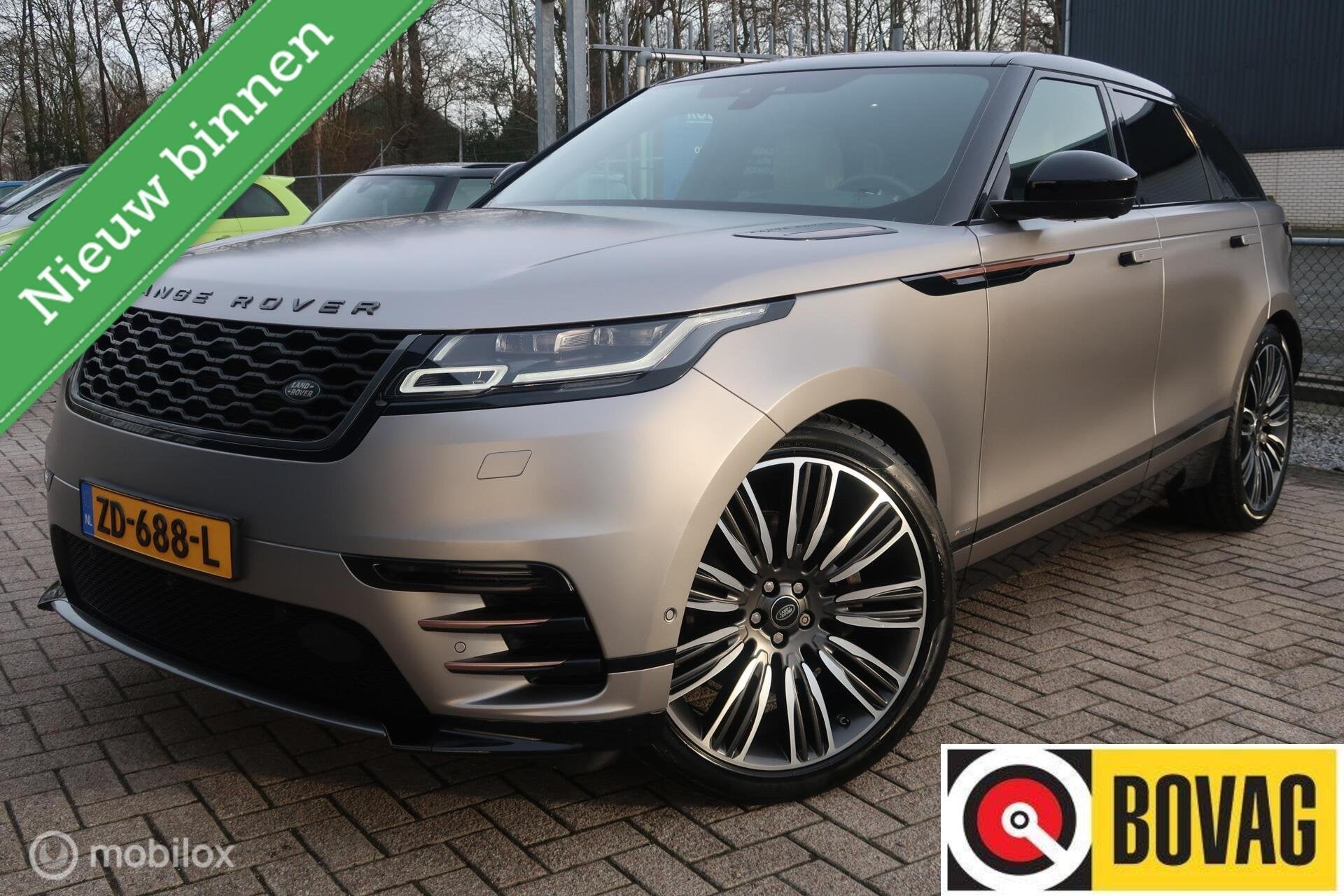 Land Rover Range Rover Velar 3.0 V6 AWD R-Dynamic HSE, Auto's, Automaat, Dealer onderhouden, Gebruikt, Euro 6