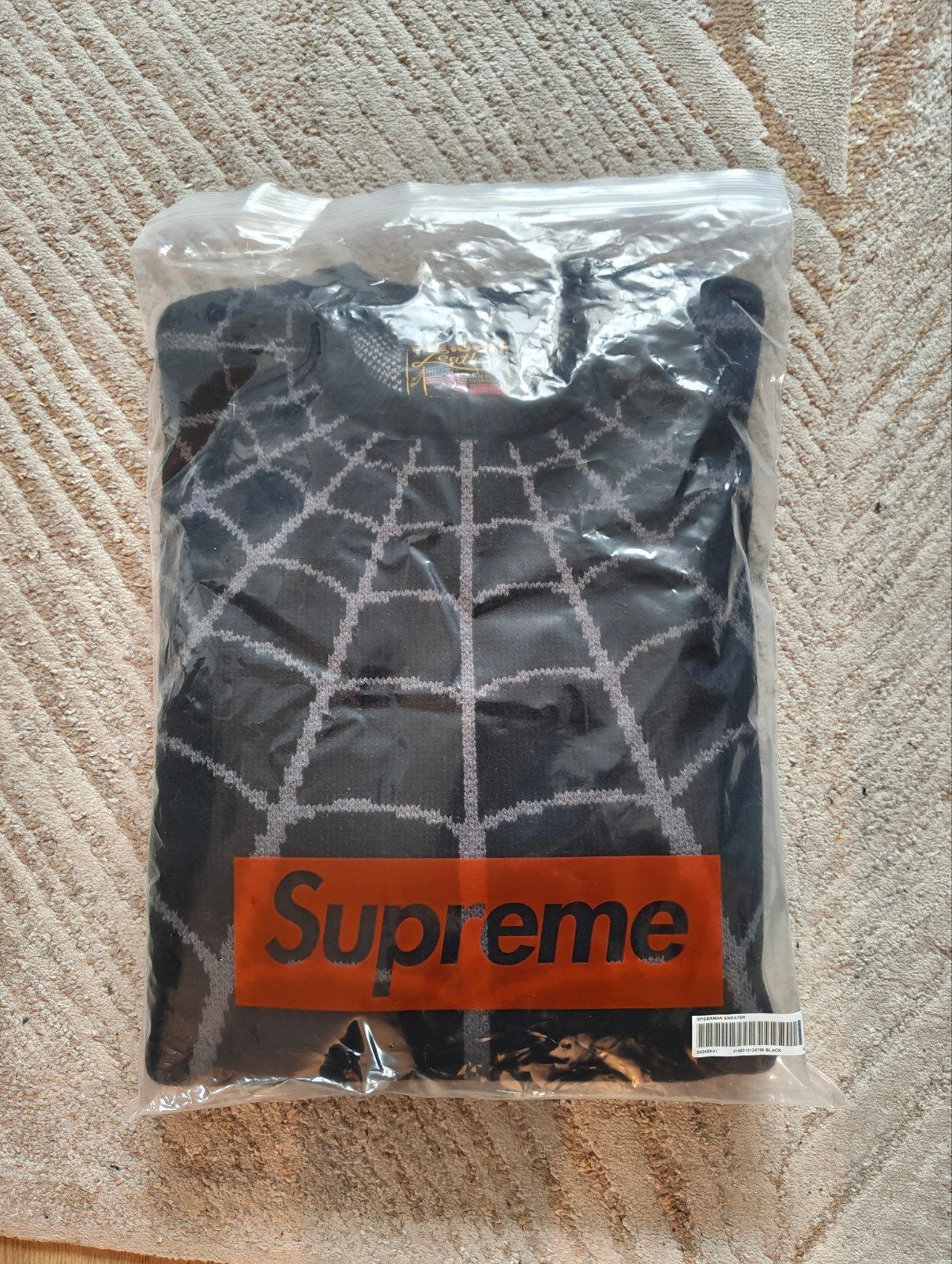 Supreme vanson leathers spider-man Sweater, Ophalen of Verzenden, Nieuw