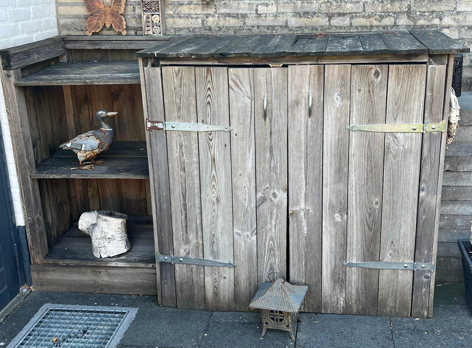 Container ombouw, Tuin en Terras, Ophalen, Gebruikt, Hout, Containerberging