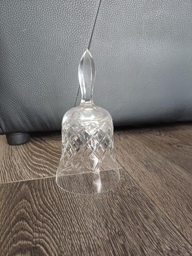 Kristallen bel - Decoratieve bel, Antiek en Kunst, Antiek | Glas en Kristal, Ophalen of Verzenden