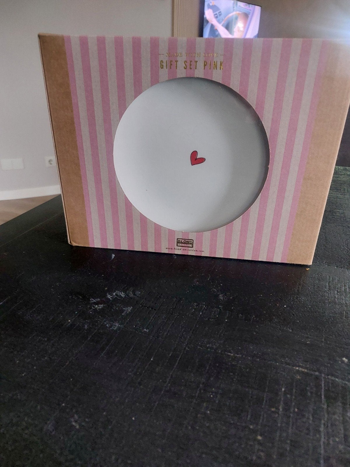 Blond Amsterdam Gift Set Pink - Nieuw, Nieuw, Ophalen of Verzenden, Bord(en), Aardewerk