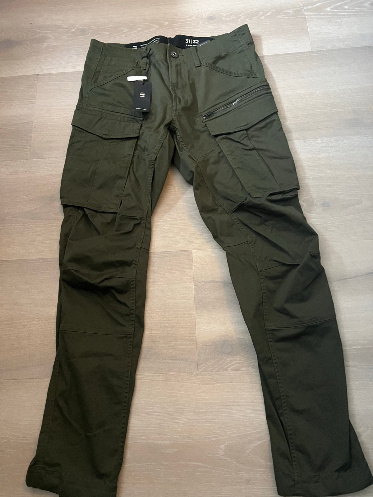 Nieuwe G-Star Raw Cargo Broek Maat 31/32 met labels, Ophalen of Verzenden, Nieuw, Overige maten, Groen