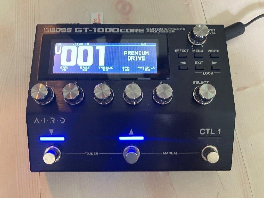 Boss GT-1000 Core + EV-30 Dual Expression Pedal, Muziek en Instrumenten, Effecten, Ophalen of Verzenden, Zo goed als nieuw, Multi-effect