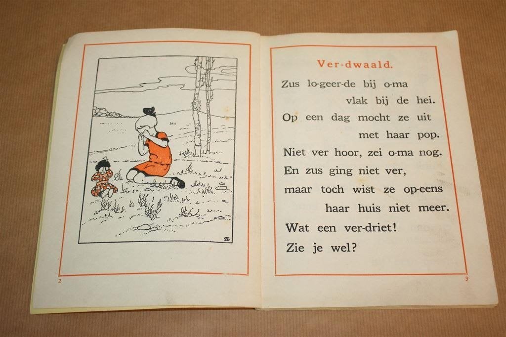 Ik kan al lezen, derde boekje - Bloemink - ca. 1950, Ophalen of Verzenden, Gelezen