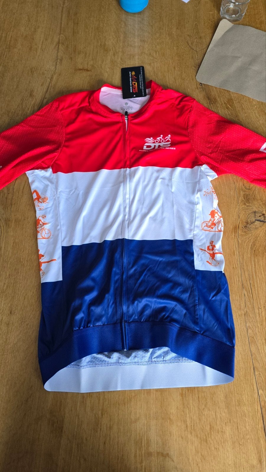 DTS Heren Fiets-/Triathlonshirt - Maat M - Nieuw, Ophalen of Verzenden, Nieuw, Kleding