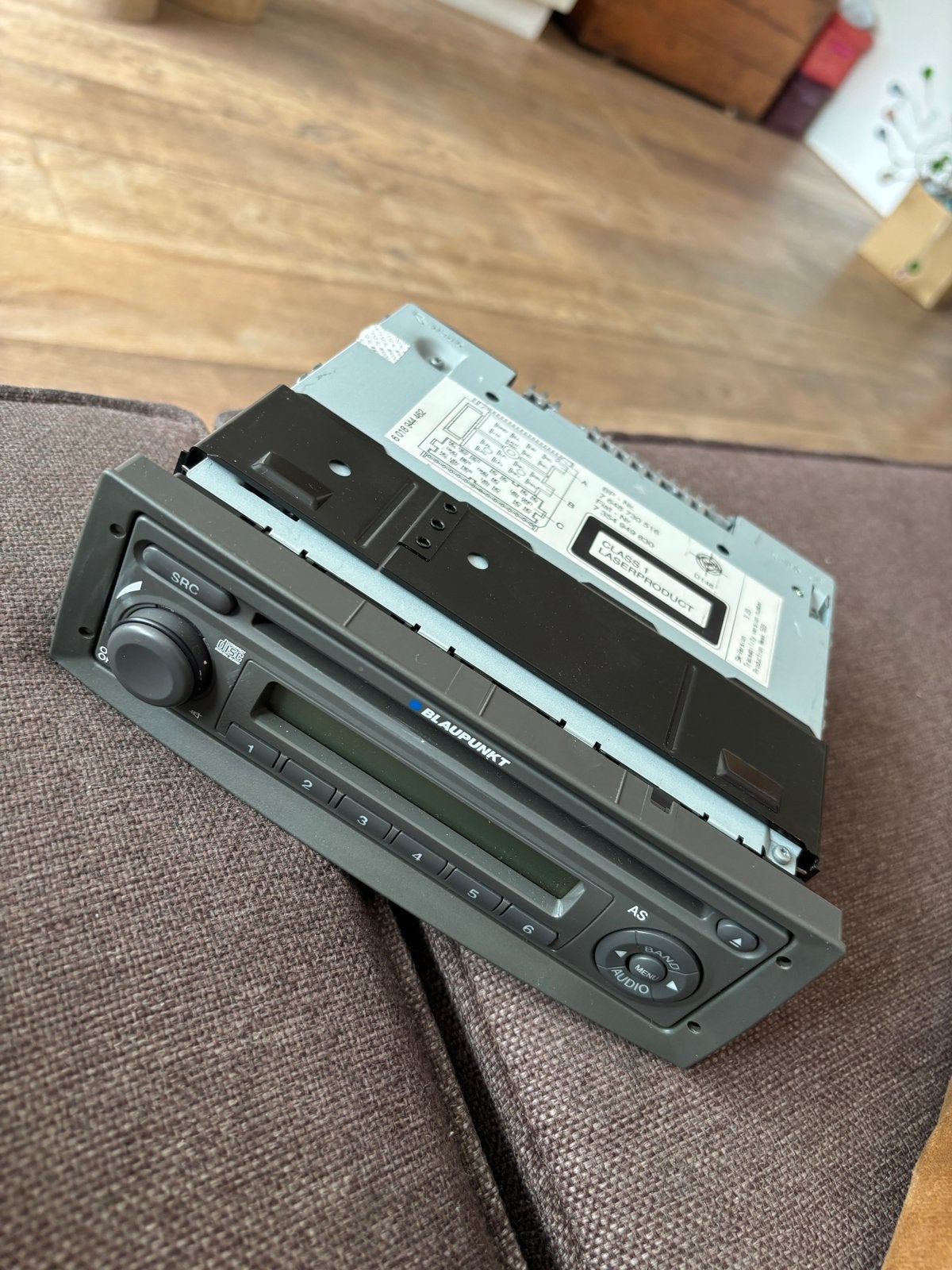 Fiat Panda 169 Originele Autoradio Blaupunkt CD, Ophalen of Verzenden, Gebruikt