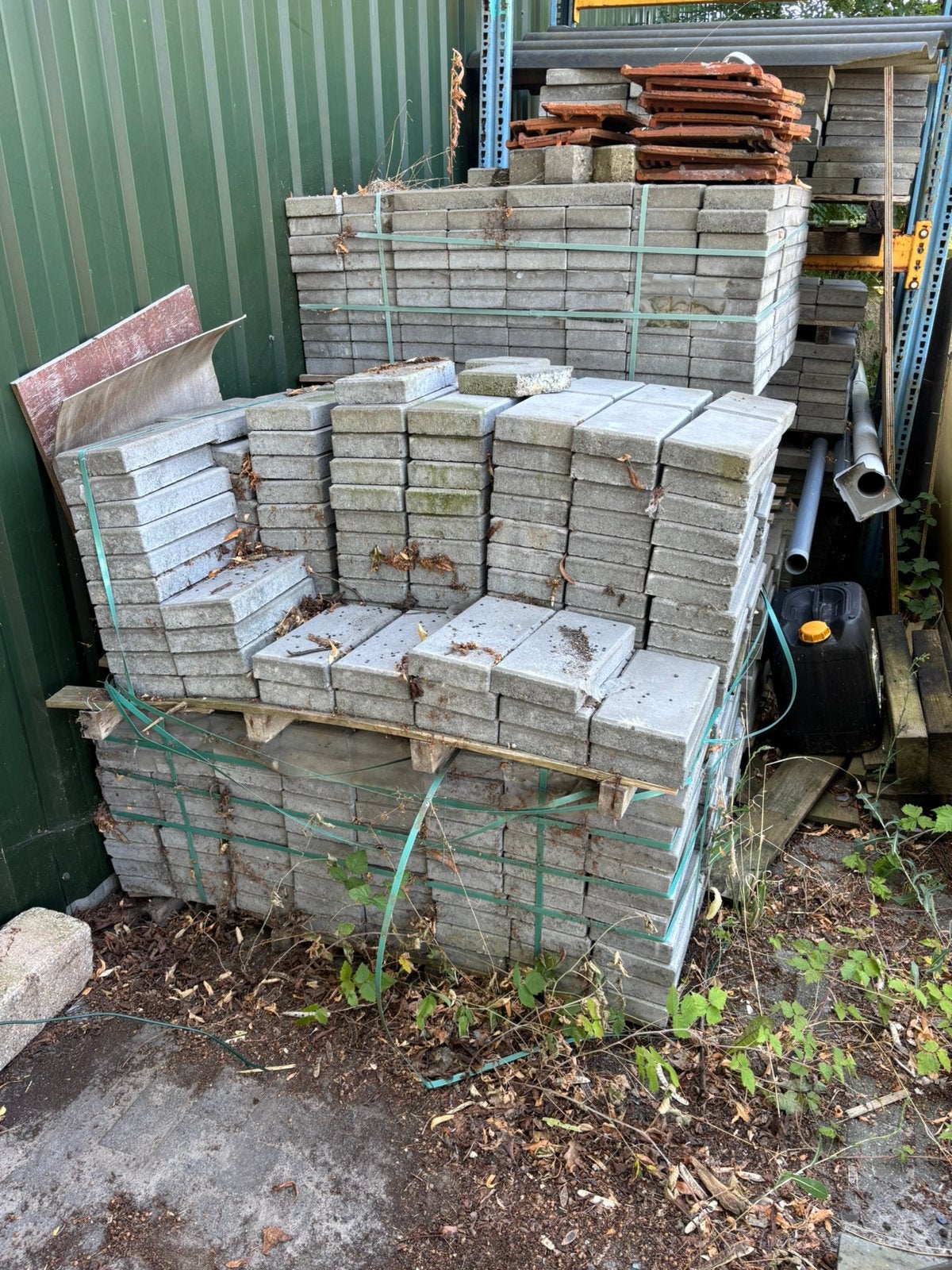 Nieuwe 30x15 cm tegels per m2, Ophalen, Nieuw, 10 m² of meer, Beton